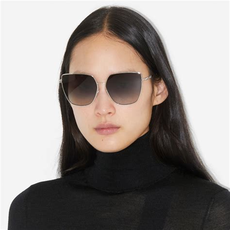 burberry 54mm cat eye sunglasses|Burberry cat eye sunglasses black.